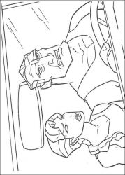 plansa de colorat atlantis #5