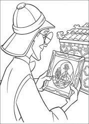 plansa de colorat atlantis #9