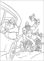 plansa de colorat atlantis #10