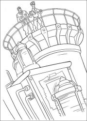 plansa de colorat atlantis #17