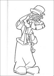 plansa de colorat atlantis #20