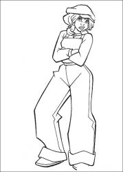 plansa de colorat atlantis #5