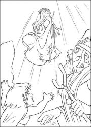 plansa de colorat atlantis #6