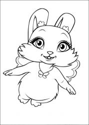 plansa de colorat barbie #10