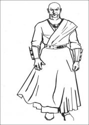 plansa de colorat batman #12