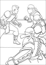 plansa de colorat batman #2