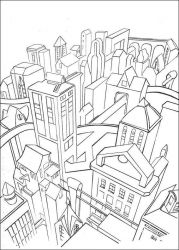 plansa de colorat batman #6