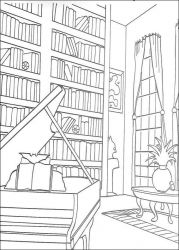 plansa de colorat batman #4