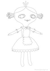 plansa de colorat bebelusi #5