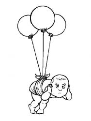 plansa de colorat bebelusi #11