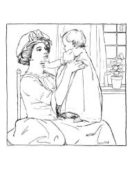 plansa de colorat bebelusi #4