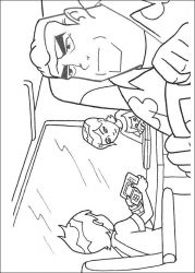 plansa de colorat ben 10 #17