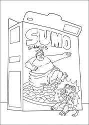 plansa de colorat ben 10 #4