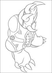 plansa de colorat ben 10 #14