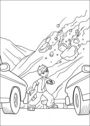 plansa de colorat ben 10 #5