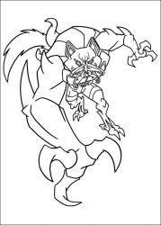 plansa de colorat ben 10 #6