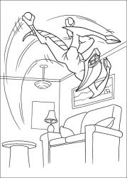 plansa de colorat ben 10 #8