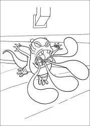 plansa de colorat ben 10 #17