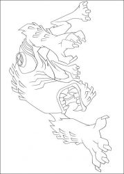 plansa de colorat ben 10 #4