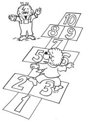 plansa de colorat berenstain bears #6