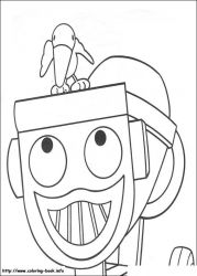 plansa de colorat bob the builder #18