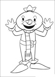 plansa de colorat bob the builder #19