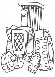 plansa de colorat bob the builder #8