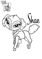 plansa de colorat bratz #11