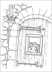 plansa de colorat brave #7