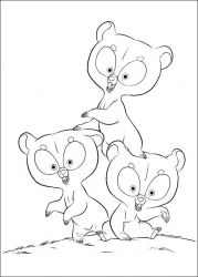 plansa de colorat brave #9