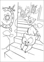 plansa de colorat brave #10