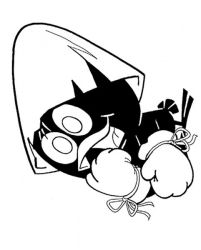 plansa de colorat calimero #8