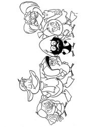 plansa de colorat calimero #10