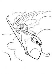 plansa de colorat cars #7