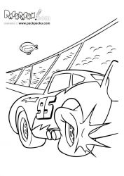 plansa de colorat cars #7