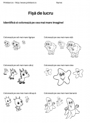 fise de lucru pentru  numere #8