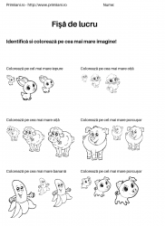 fise de lucru pentru  numere #15