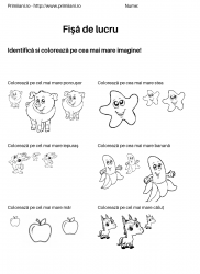 fise de lucru pentru  numere #4