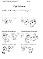 fise de lucru pentru  numere #2