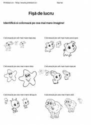 fise de lucru pentru  numere #3