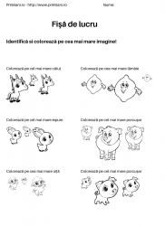 fise de lucru pentru  numere #4