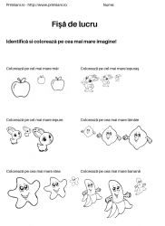 fise de lucru pentru  numere #6