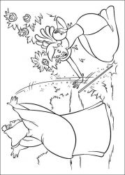 plansa de colorat cenusareasa #18