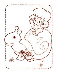 plansa de colorat charlotta cu capsuni #7