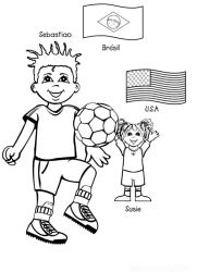 plansa de colorat copii de pretutindeni #10