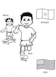 plansa de colorat copii de pretutindeni #21