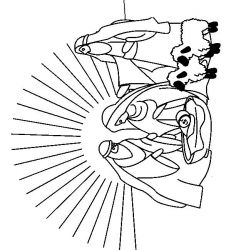 plansa de colorat craciun cei trei magi #5