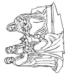 plansa de colorat craciun cei trei magi #13