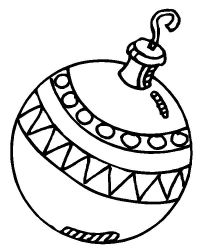 plansa de colorat craciun globuri #12