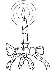 plansa de colorat craciun ornamente #6